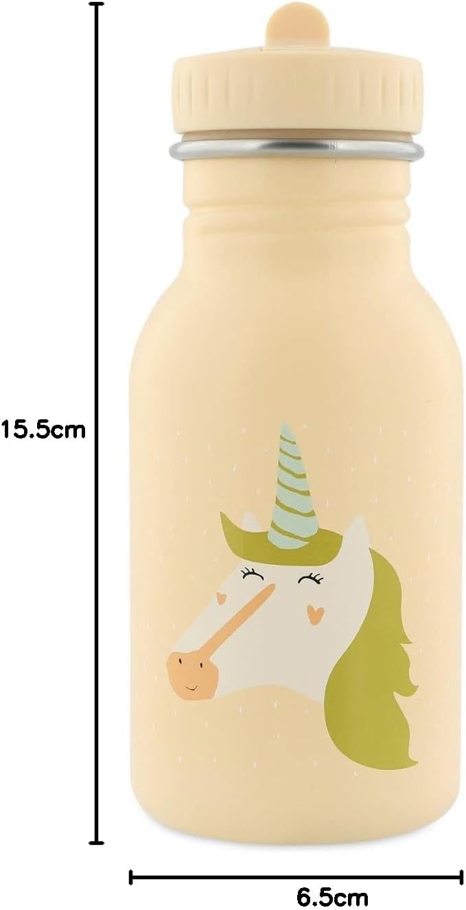 Trixie 350ml Stainless Steel Water Bottle - Mrs. Unicorn - Image 5