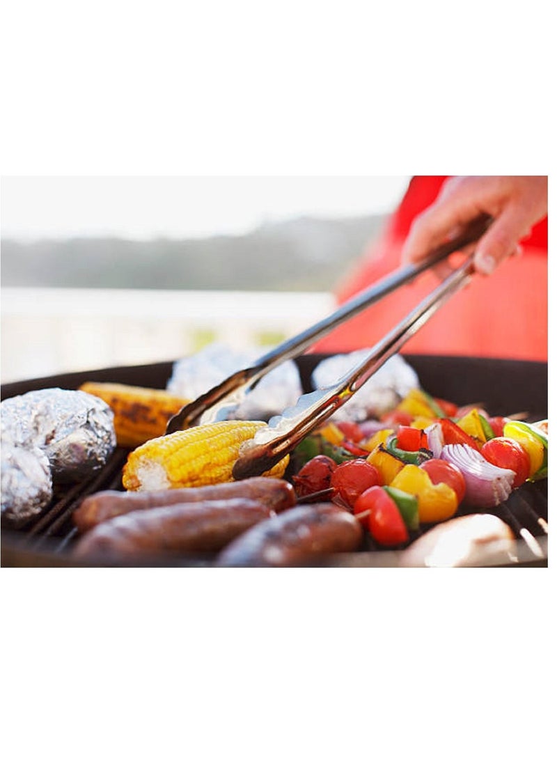 2-pieces Food Tong set Stainless steel - Image 3