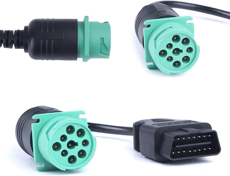 Truck Diagnostic Tool OBD1 to Cable Car Necessary J1939 9Pin Male to 16Pin Male Utility Converter Converter for - Image 2