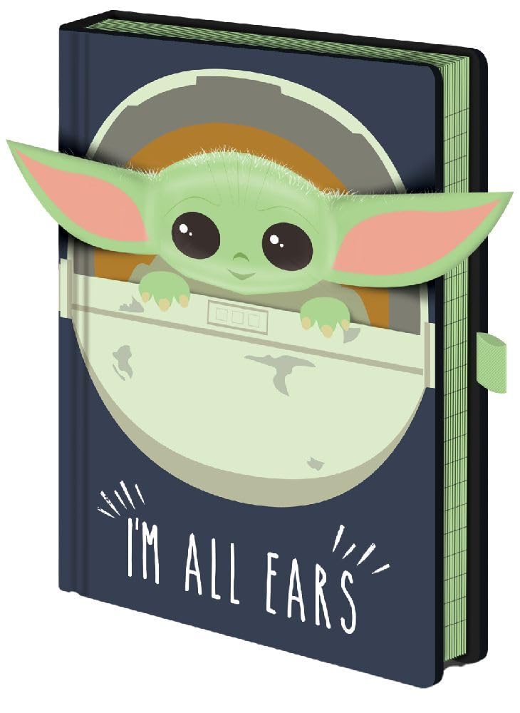 Star Wars: The Mandalorian A5 Notebook (I'm All Ears Hover Pod Design) - Official Merchandise - Image 1