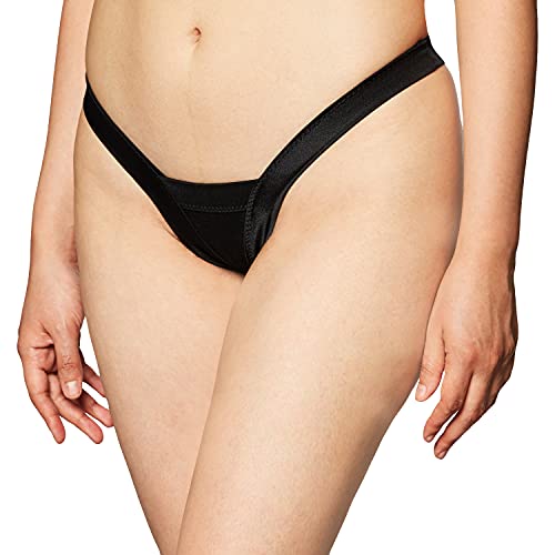 BODYZONE womens Comfort V Thong Dress, Black, One Size US - Image 3