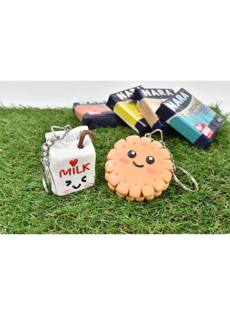 Nara Nara Polymer Clay - 48 Pieces x 55g Display Stand - PM-2640-48 - Made in Thailand  - Image 3