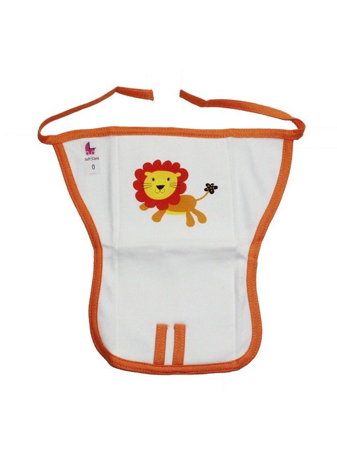 SOFTCARE - Small Size Premium Cotton Cloth Reusable Extra Wide Padded Nappy For 2 To 4 Months Baby 3Pcs Pack - Image 1