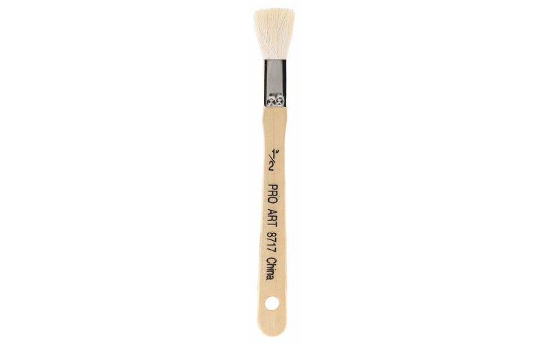 Pro Art Bristle Hake Paintbrush, Natural - Image 1
