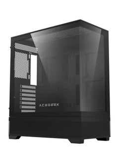 CRUISER AceGeek Cruiser L460 Computer Case, Up To 360mm Radiator & 9x Fan Support, 0.7mm Tempered Glass & SPCC Material, USB 3.0, USB 2.0, Type-C, HD Audio I/O Ports, Black | AC-CRUISER-L460-BK  - Image 4