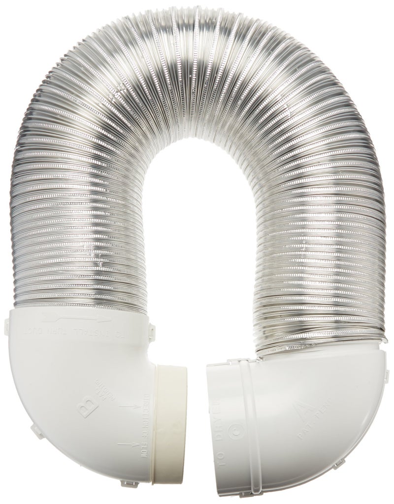 Lambro Industries 4004 Quick Connect Flexible Aluminum Duct Dryer Vent Kit - Image 4