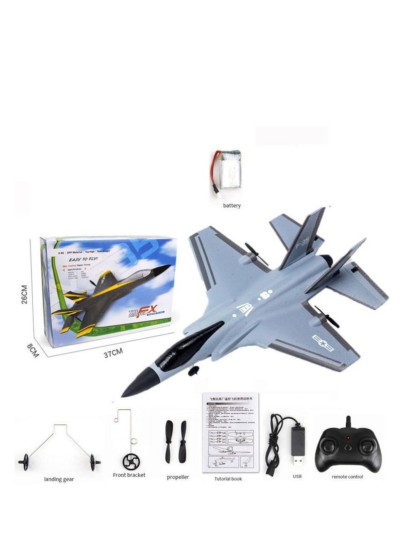 AROAQ RC Remote Radio Control Drones Airplanes  Gray one Battery Toy Kids Gift  - Image 1