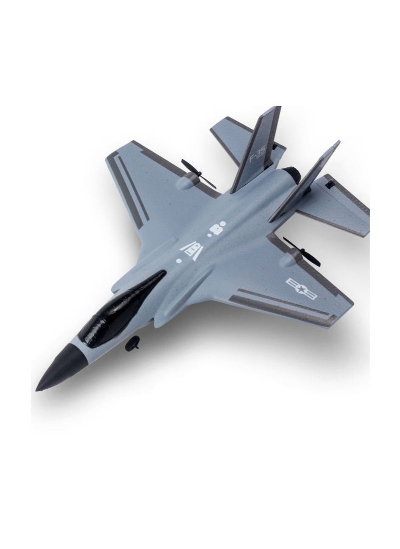 AROAQ RC Remote Radio Control Drones Airplanes  Gray one Battery Toy Kids Gift  - Image 2