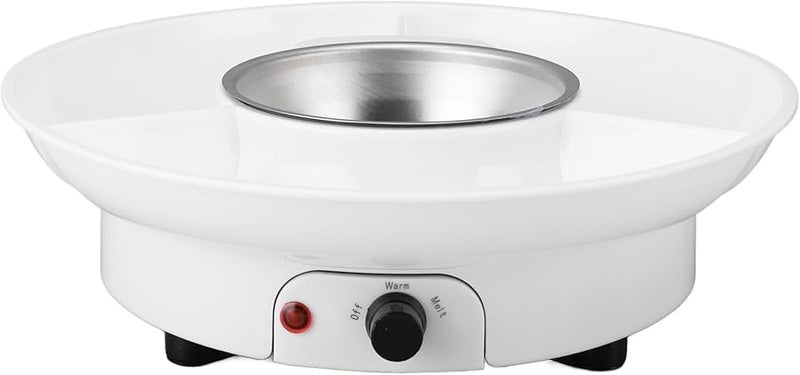 مجموعة قدر الشوكولاتة الكهربائية مع 10 شوك، 25 واط، مستويان، قابس أمريكي، 110 فولت للحفلات والزفاف والمواعيد - Image 2