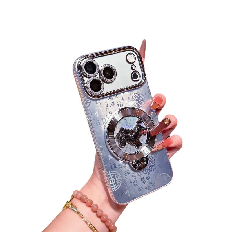 غطاء واقي | حماية من السقوط | حامل قائم | مقاوم للصدمات لـ iPhone 17 / 17 Air / 17 Pro / 17 Pro Max | TPU - Image 5