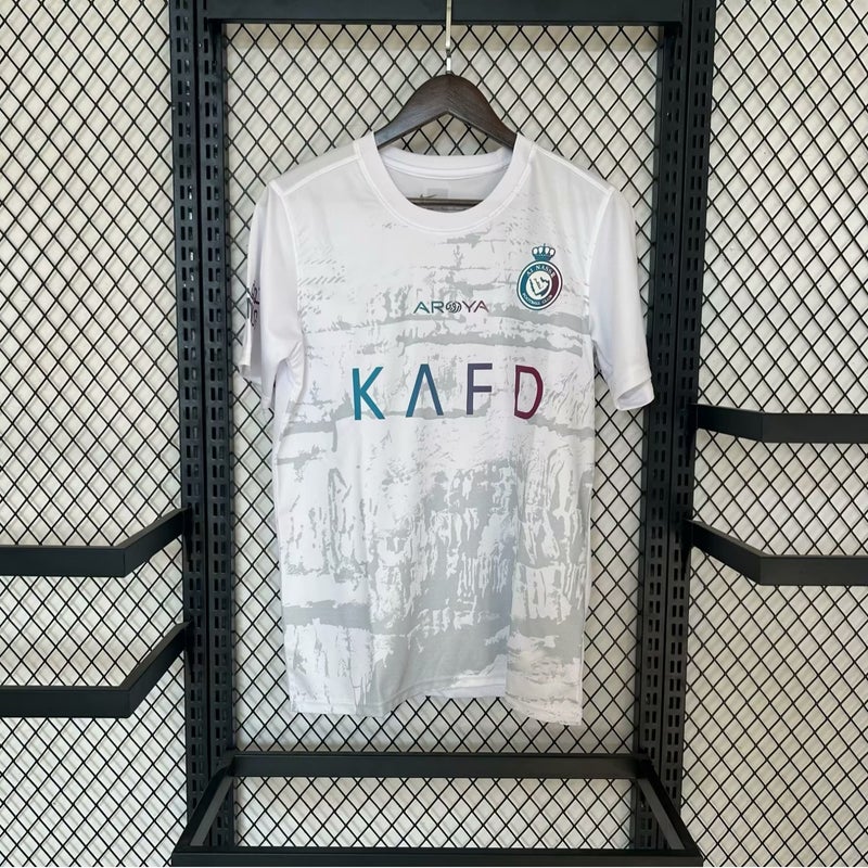 23-24 Saudi Al-Nassr Second Away Jersey Ronaldo No.7 Fan Version Short Sleeve Football Shirt - Image 1
