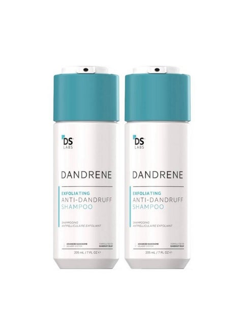 DS Laboratories Dandrene Anti Dandruff Shampoo - Exfoliating Shampoo for Dry Itchy Scalp, Dandruff Scalp Treatment, Seborrheic Dermatitis & Psoriasis