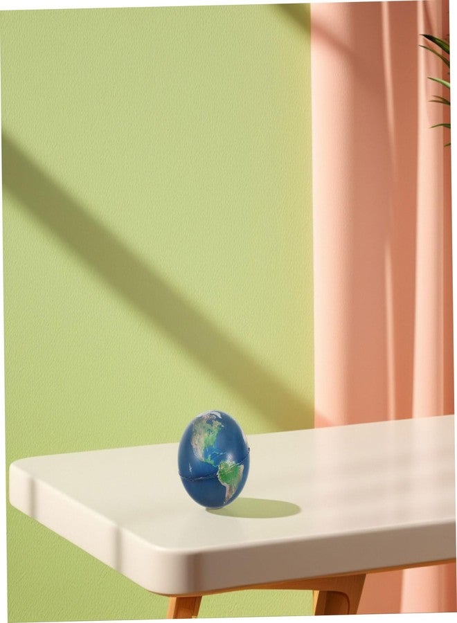 هيموتون نموذج الكرة الأرضية المصغرة من هيموتون، مقاس 2.5 بوصة، لعبة تعليمية تفاعلية للأطفال، نموذج كوكب جغرافي - Image 4