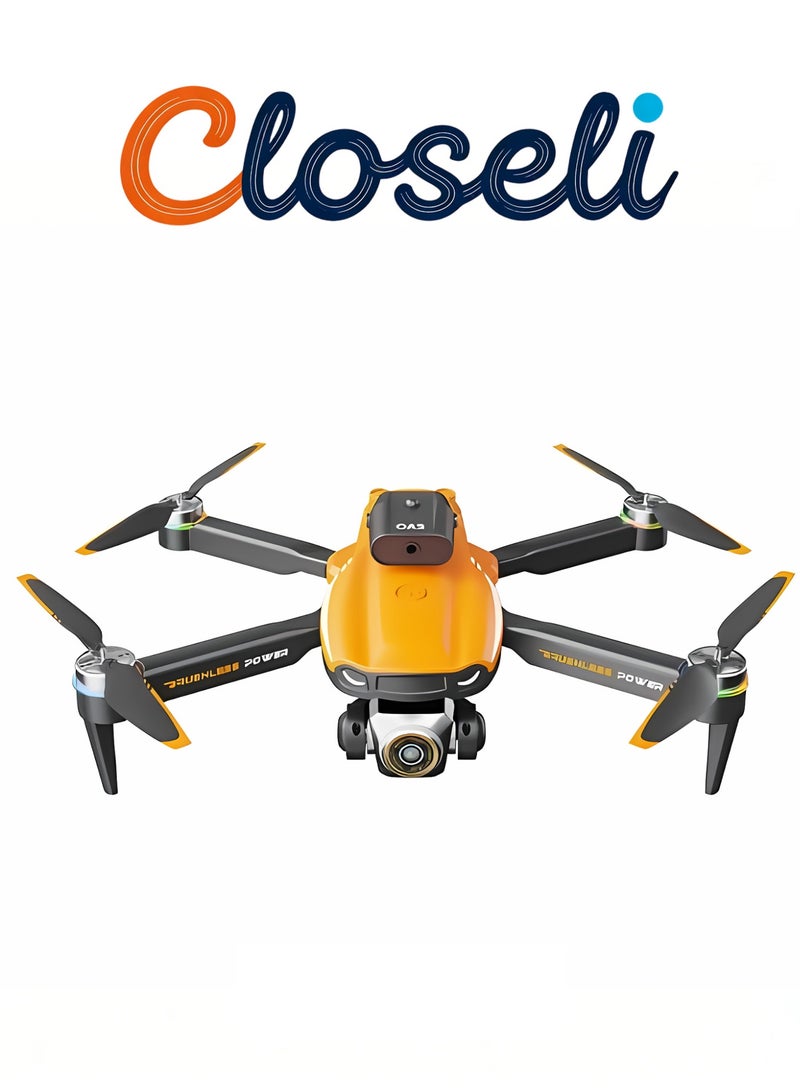 Closeli 2 Batteries, Foldable FPV Drone with Dual HD Camera, Remote Control Quadcopter, Smart Obstacle Avoidance, Optical Flow Hover Positioning, 360° Flip, Speed Adjustment, Rechargeable, Long Battery Life, Gesture Photo, for Beginner, Aerial - Image 1