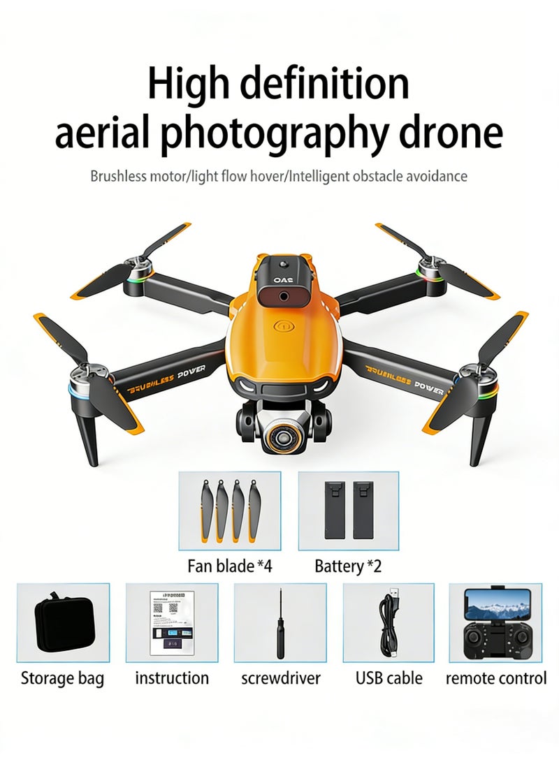 Closeli 2 Batteries, Foldable FPV Drone with Dual HD Camera, Remote Control Quadcopter, Smart Obstacle Avoidance, Optical Flow Hover Positioning, 360° Flip, Speed Adjustment, Rechargeable, Long Battery Life, Gesture Photo, for Beginner, Aerial - Image 2