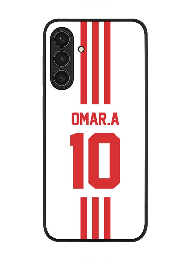 Stylizedd For Samsung Galaxy A17 / A17 4G Case,Slim fit Camera Protection, Shockproof Thin Phone cover  - Football - UAE,  Omar.A
