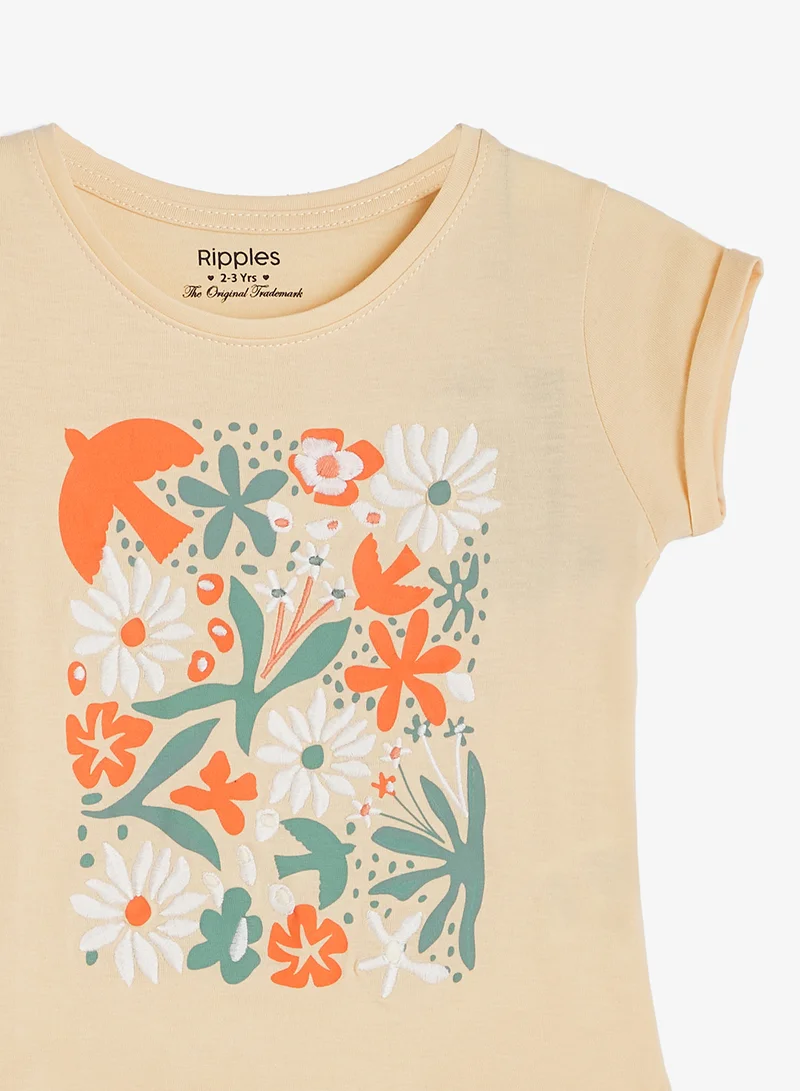 Ripples  Girls T-shirt for Women | Best Price UAE