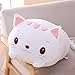Jensquaify Cat Plush Hugging Pillow Soft Kitten Cat Stuffed Animal Toy Body Pillow 236 - Image 4
