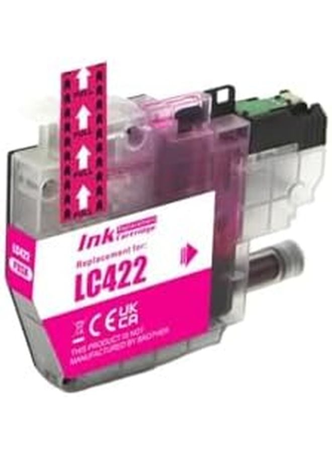 خرطوشة حبر ماجنتا متوافقة مع براذر MFC J5340DW J5345DW J5740DW J6540DW J6940DW - Image 1