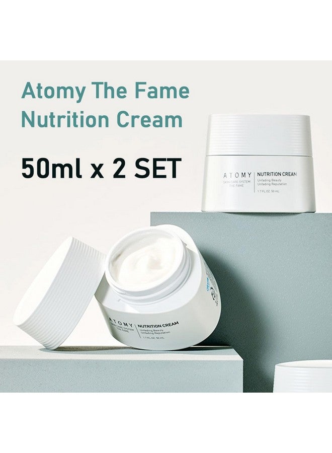 GASHINA STORY Atomy Skin Care System The Fame Nutrition Cream 50Ml X 2 Set Anti Aging Wrinkle Korea Cosmetic 애터미 - Image 2
