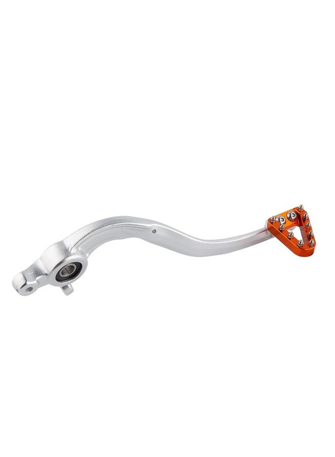ذراع فرامل القدم للدراجة النارية الفضي لغاز غاز MC125 EC250 EC300 EC Ex Mc 250F 350F 450F 2021-2023 EX250 MC250 MC350F 2022-2023 دواسة فرامل متينة عالية الأداء هندسة دقيقة للطرق الوعرة دراجة ترابية مغامرة - Image 5