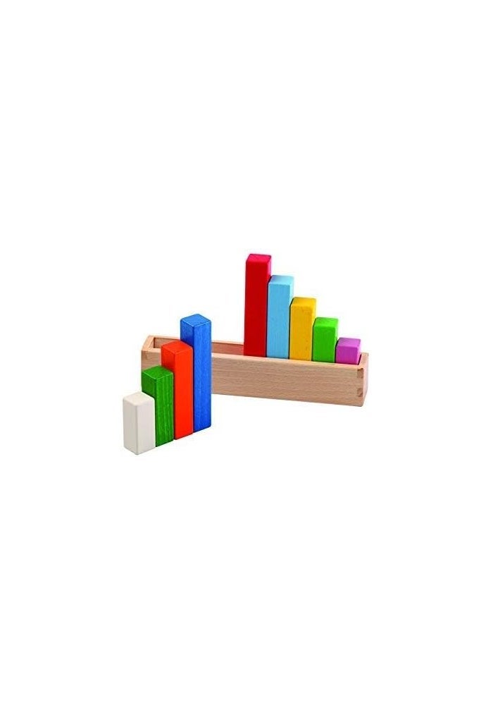 Edu Fun B-31255 Which Is The Tallest Block - 9 Pieces