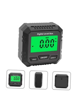 Generic Protractor Level Digital Inclinometer, Digital Level Protractor Inclinometer, Construction Protractors Magnetic Angle Finder Bevel Gauge Angle Gauge Liquid Crystal Plastic, Built-in Magnet  - Image 2