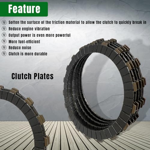 WEICHENGXIN Clutch Kit Heavy Duty Springs & Cover Gasket Compatible with Honda Grom 125 MSX125 2014-2020 Monkey Z125M Z125MA 2019-2021 - Image 2
