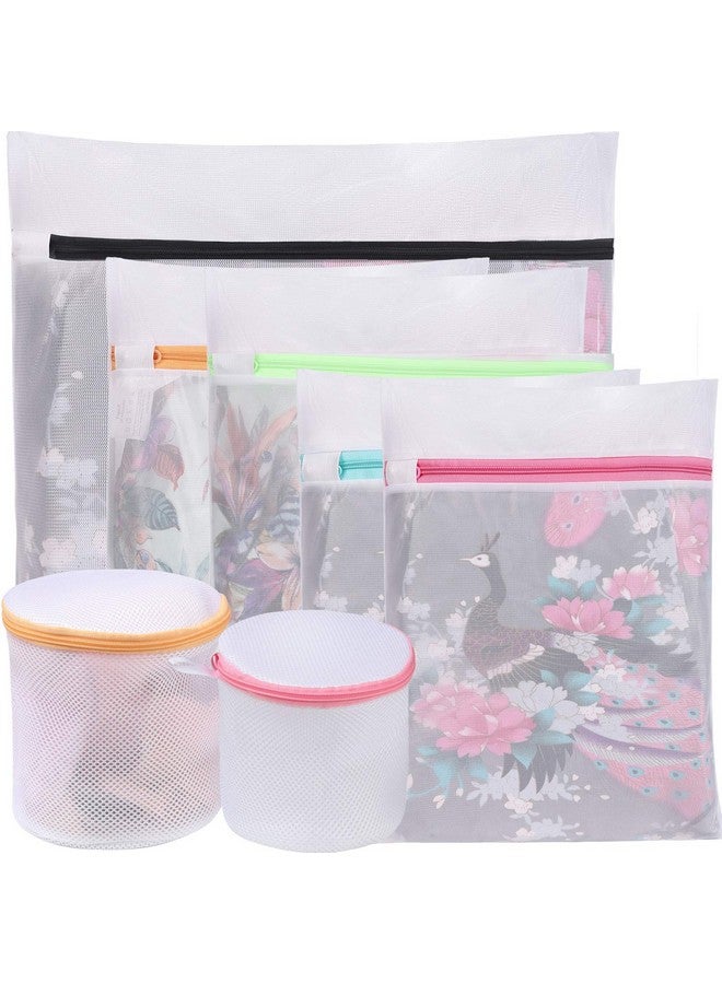 BAGAIL Laundry Bags Mesh Wash Bag for Intimates Lingerie and Delicates,7Pcs(1XL,2L,2M,2 Bra Bags) - Image 1