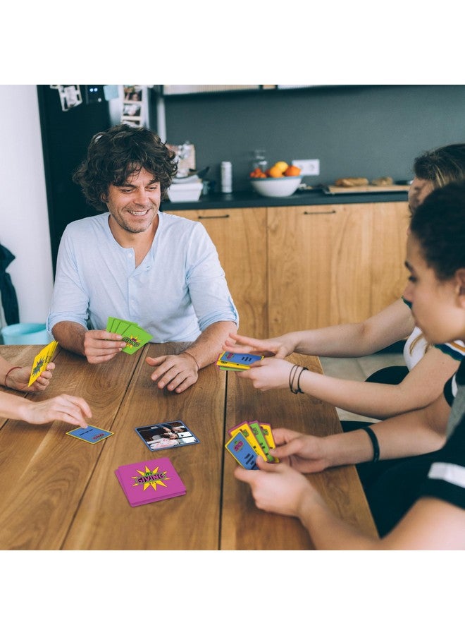 FITZ It's Giving Party Game - The Ultimate Image Captioning Card Game for Endless Laughs with Quick Rounds and Hilarious Twists, Ages 14+, 2+ Players, 30 Minute Playtime, Made by Fitz - Image 5