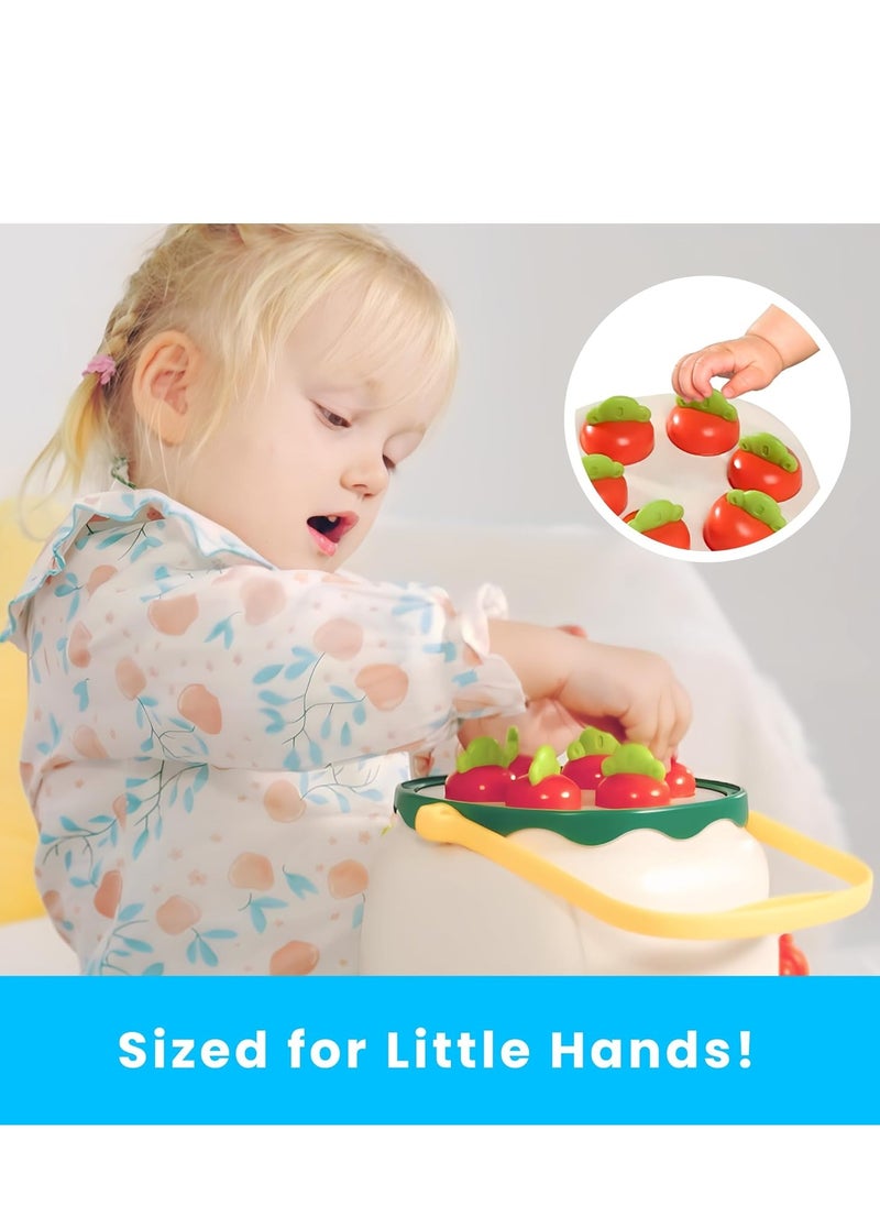 Generic - Sorting and Stacking Toy for Toddlers, Flower Garden Building Montessori Toy Set, Shape Sorting Matching Toy, Learning Educational Stacking Toy for Toddlers Boys Girls - Image 1