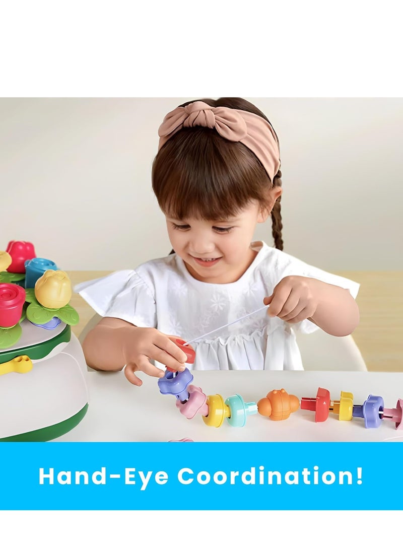 Generic - Sorting and Stacking Toy for Toddlers, Flower Garden Building Montessori Toy Set, Shape Sorting Matching Toy, Learning Educational Stacking Toy for Toddlers Boys Girls - Image 1