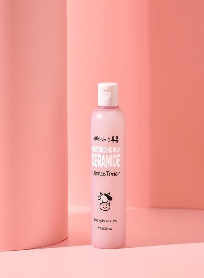 WELCOS Kwailnara Moisturizing Ceramide Toner | Long Lasting Hydrating, Soothing, Nourishing w/Milk Extract, Shea Butter, Royal Jelly | Korean Skin Care | 200ml / 6.76 Fl. oz - Image 5