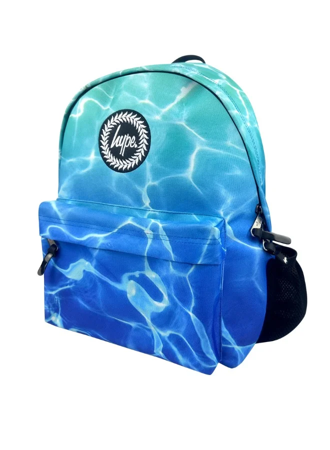 JUST HYPE Iconic Backpack - Blue Pool Fade