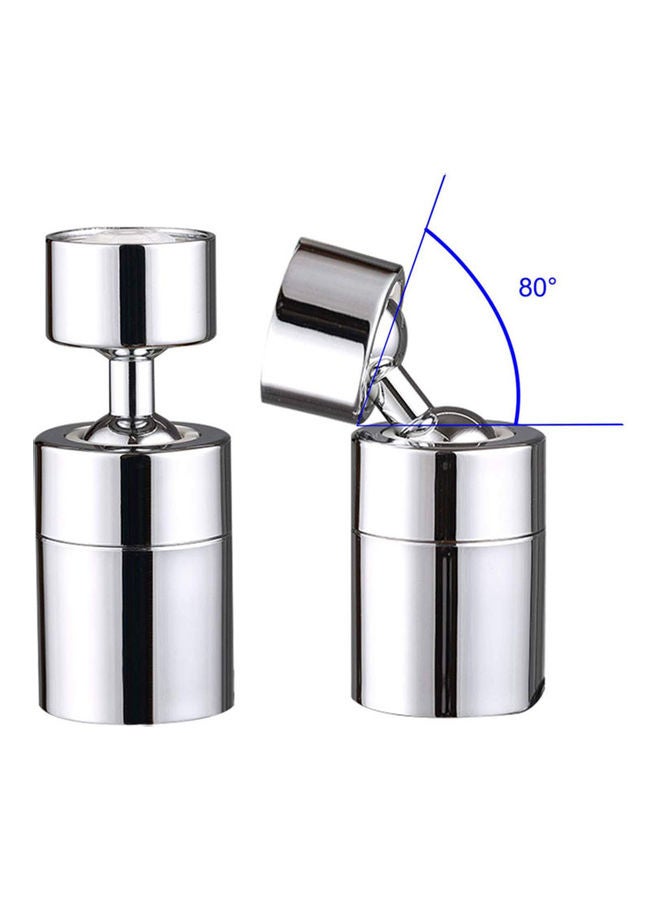 Loquat Swivel Faucet Aerator Silver 8.00x5.00x5.00cm - Image 3