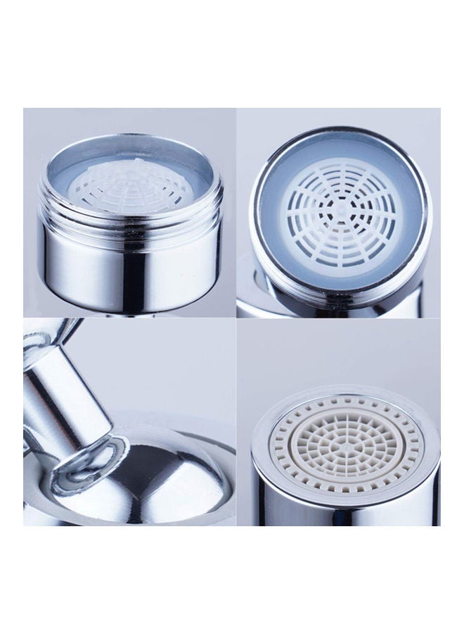 Loquat Swivel Faucet Aerator Silver 8.00x5.00x5.00cm - Image 2