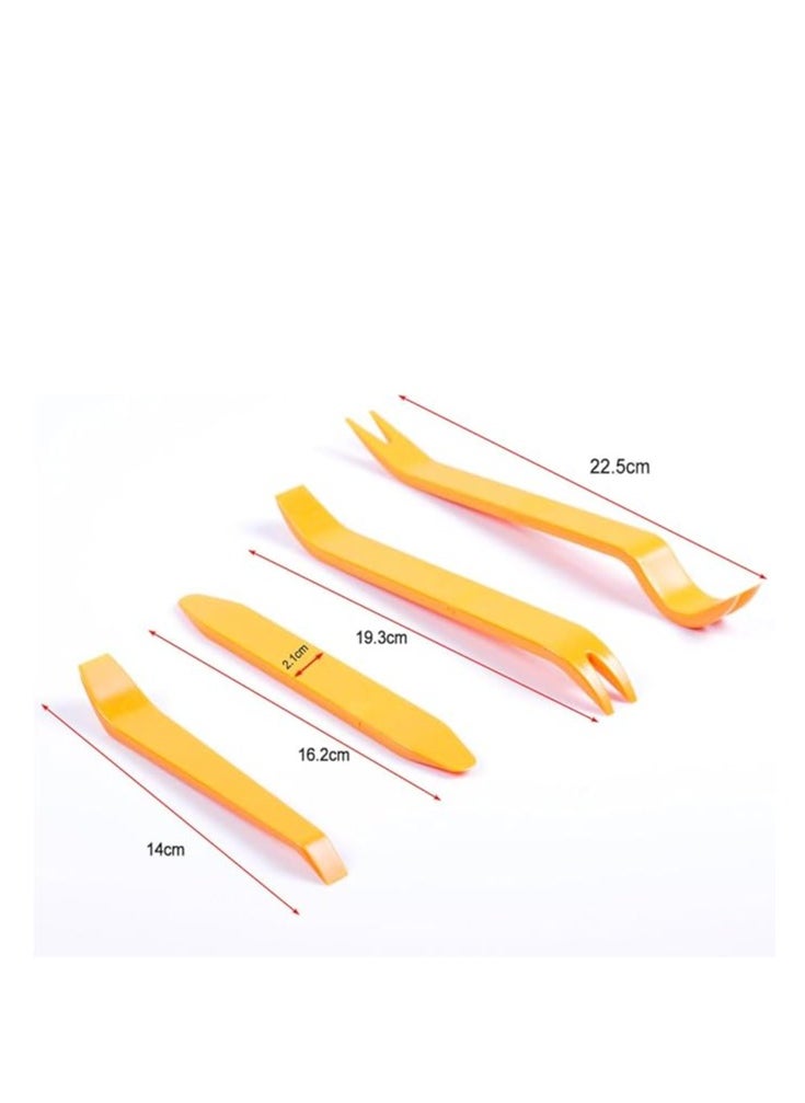 Cool Baby 4pcs Removal Installer Pry Tool For Car Auto Radio Door Clip Panel Trim Dash Audio  - Image 3