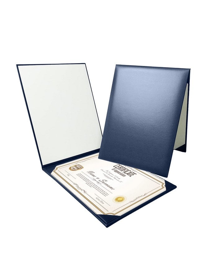 GradPlaza Graduation Diploma Cover Diploma Holder For Certificate 8.5''X 11''Navy - Image 1