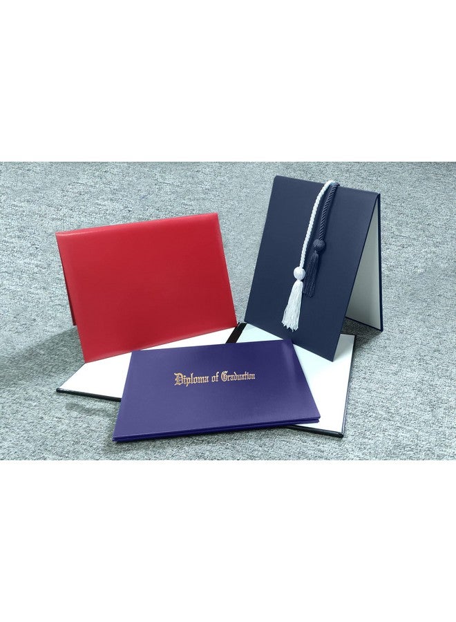 GradPlaza Graduation Diploma Cover Diploma Holder For Certificate 8.5''X 11''Navy - Image 5
