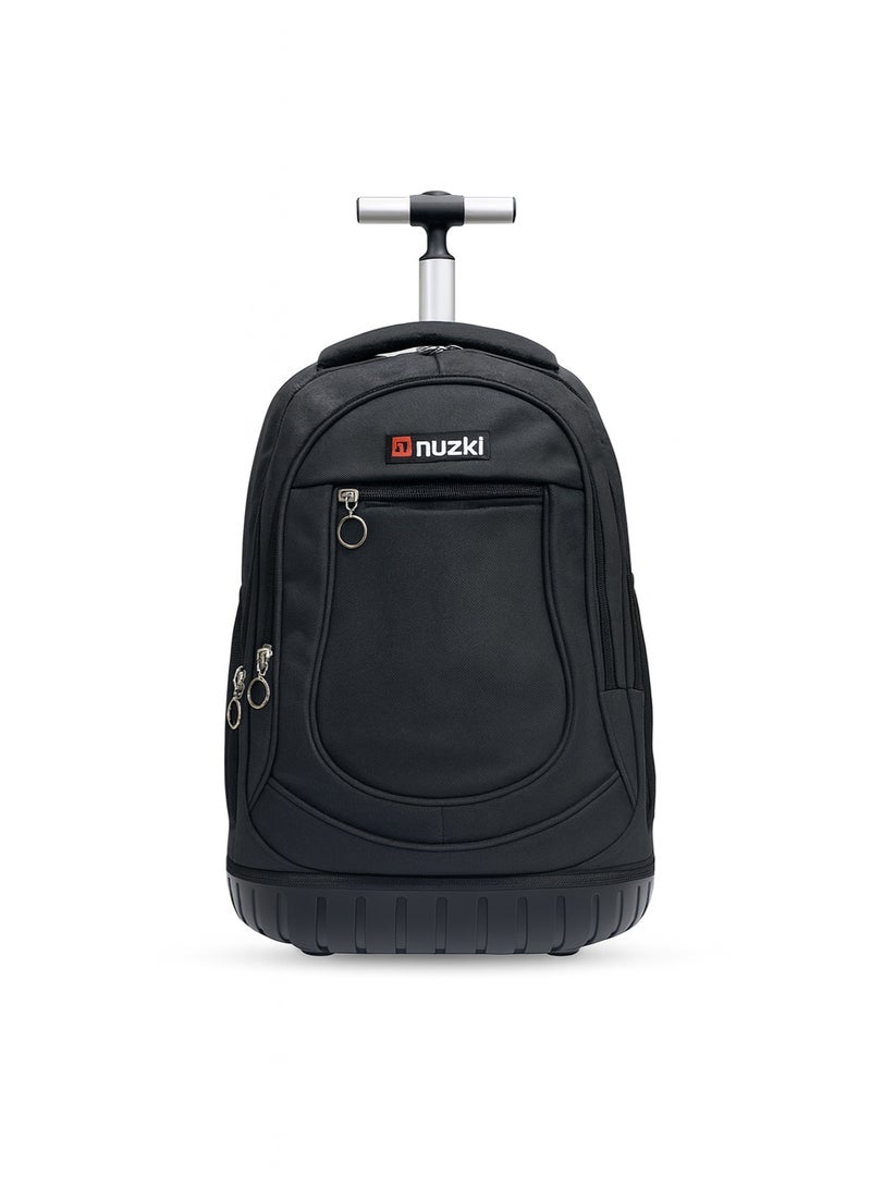 نوزكي حقيبة مدرسية ترولي نوزكي للطلاب - مقاس 16 بوصة - حقيبة متعددة الوظائف بعجلات - مناسبة للأولاد والبنات - Image 1