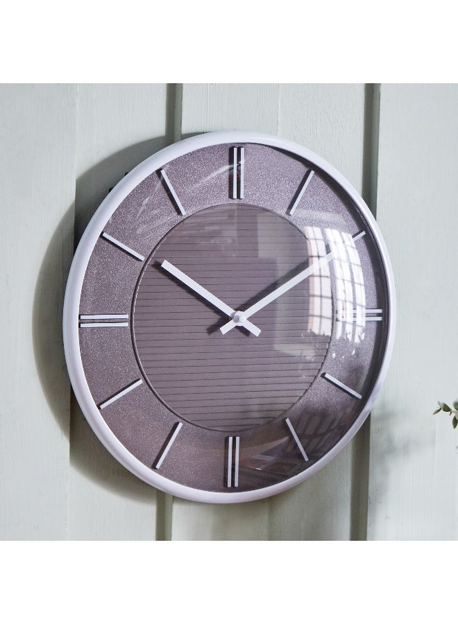 Home Box Saratoga Clock with Convex Glass 33 x 4.5 x 33 cm - Image 1