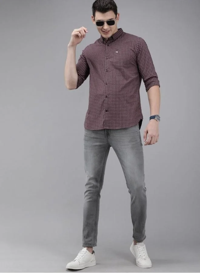 THE BEAR HOUSE Men's Shirt for Casual and Formal Wear | Classic Button-Down Style for Office, Daily Use, Travel, Events & All-Season Outfits | Versatile & Stylish Wardrobe Essential for Every Occasion