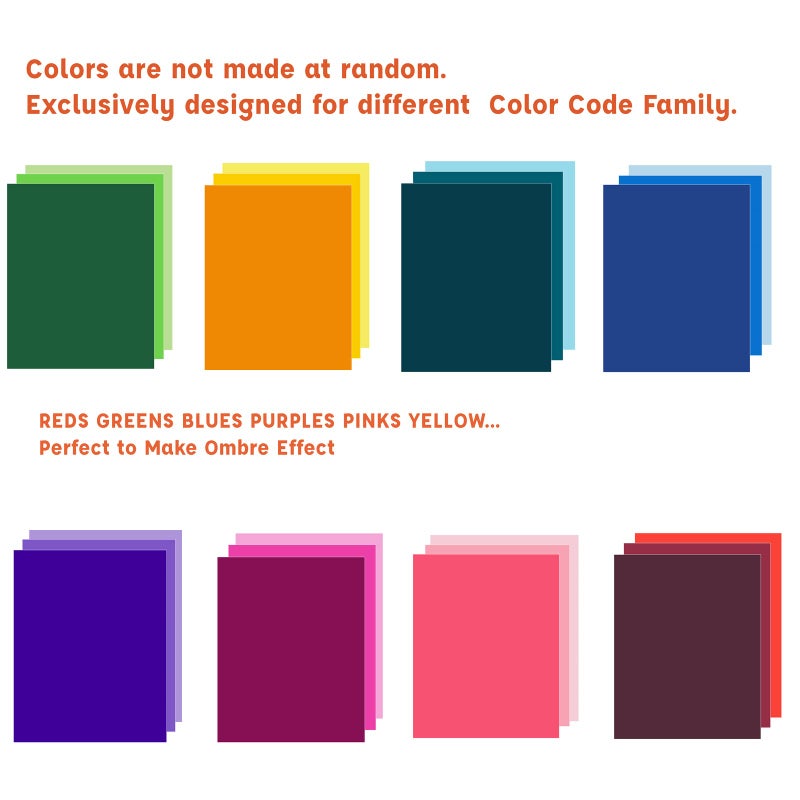 Livholic 120 Sheets Colored Card Stock Printer Paper, 120 GSM 32 lb 24 Colors Pastel Construction Paper for Scrapbook Office Printing DIY Craft 8.3x11.6 Inch (120GSM) - Image 4