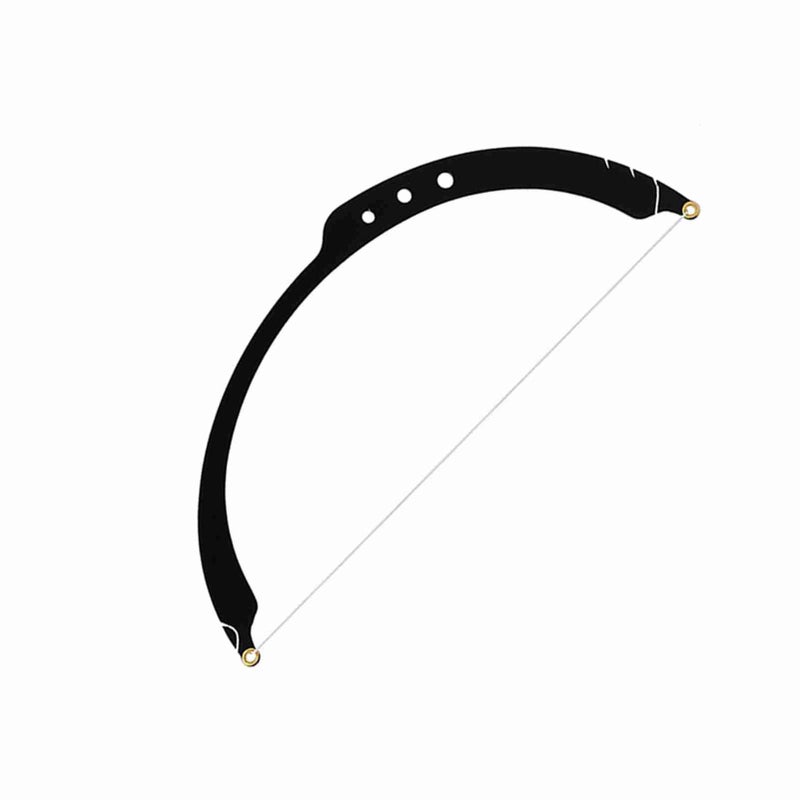 Microblading Line Marker Ruler Eyebrow Tattoo Measuring Tool With 10pcs Thread Lines (Black) - Image 3
