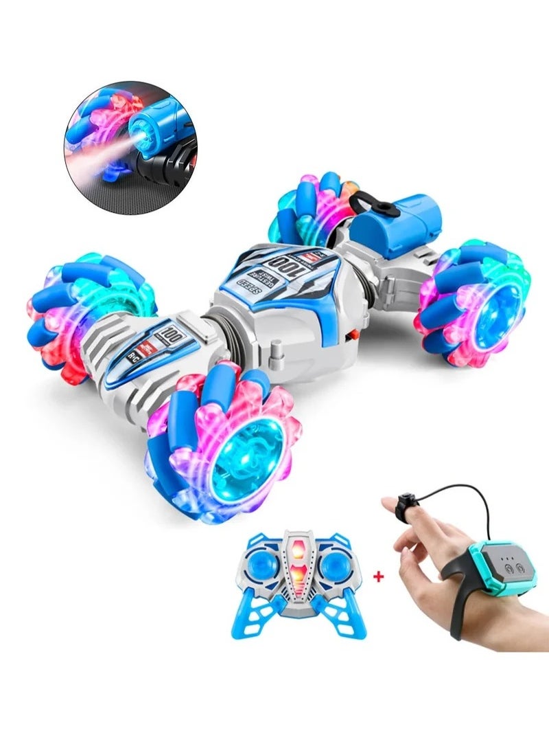 Generic RC Stunt Car Remote Control Cars RC Watch Gesture Sensor Electric Toy Car  - Image 1