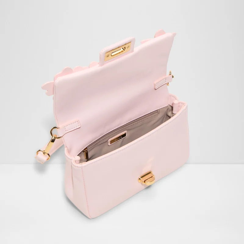 ALDO pink EVELISSE Appliqued Shoulder Bag for Women | Best Price UAE