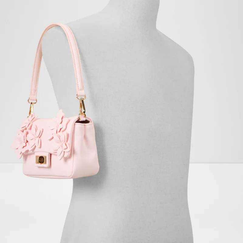 ALDO pink EVELISSE Appliqued Shoulder Bag for Women | Best Price UAE