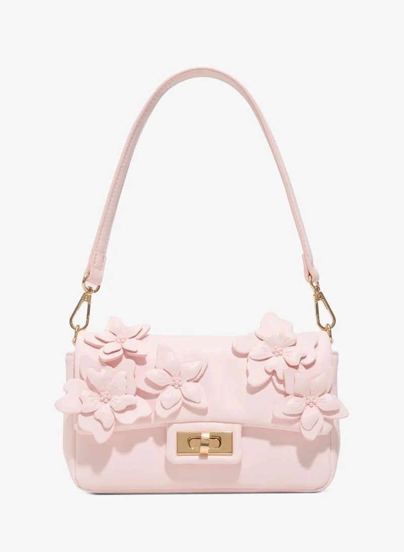 ALDO EVELISSE Appliqued Shoulder Bag