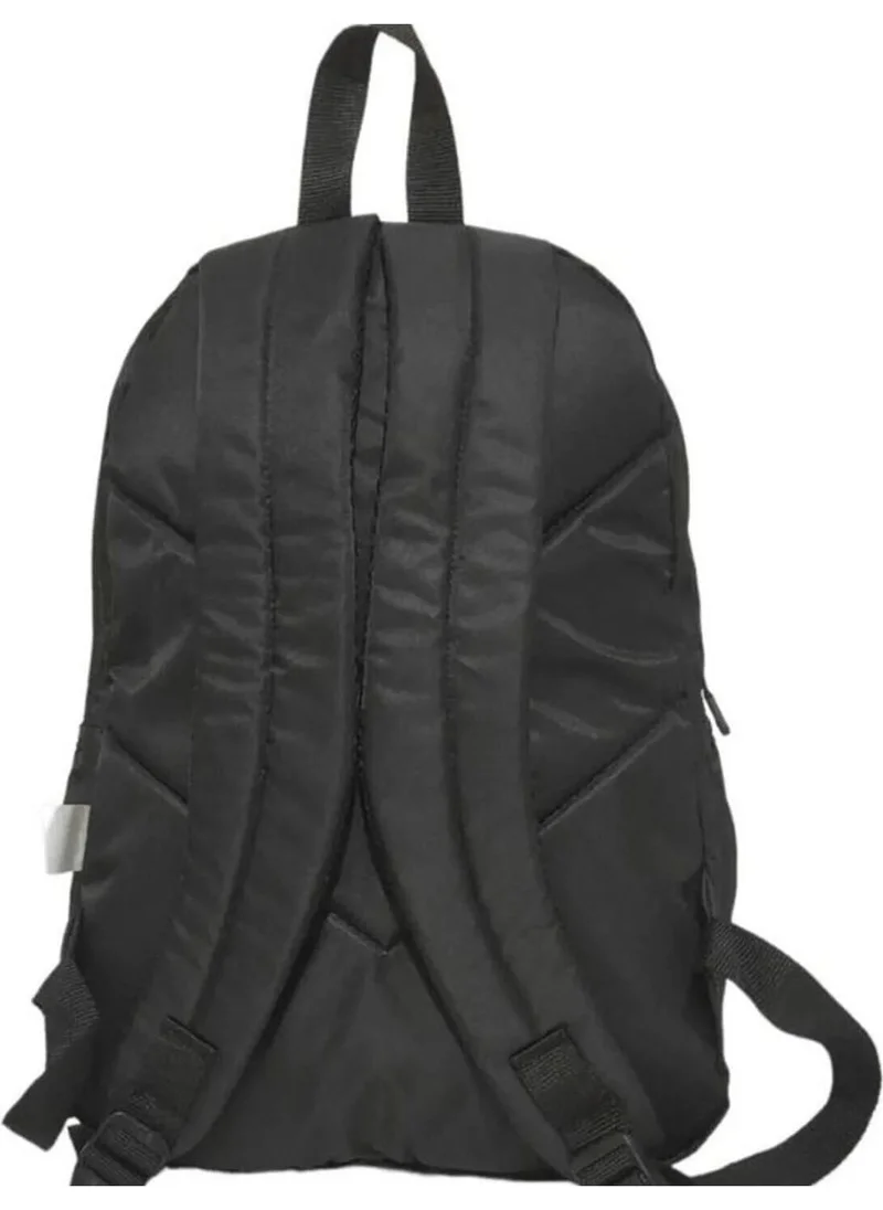 ريلاكسن 3 Compartment Waterproof Fabric Tablet Compartment School-Travel Backpack RLX2115-BLACK