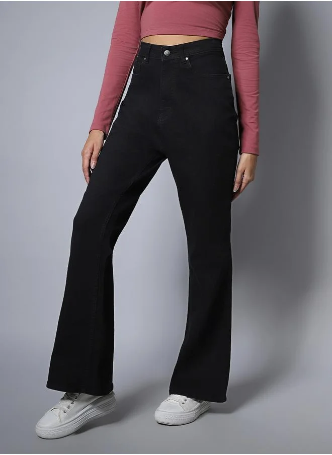 HIGH STAR High Star Women Black Jeans by Styli